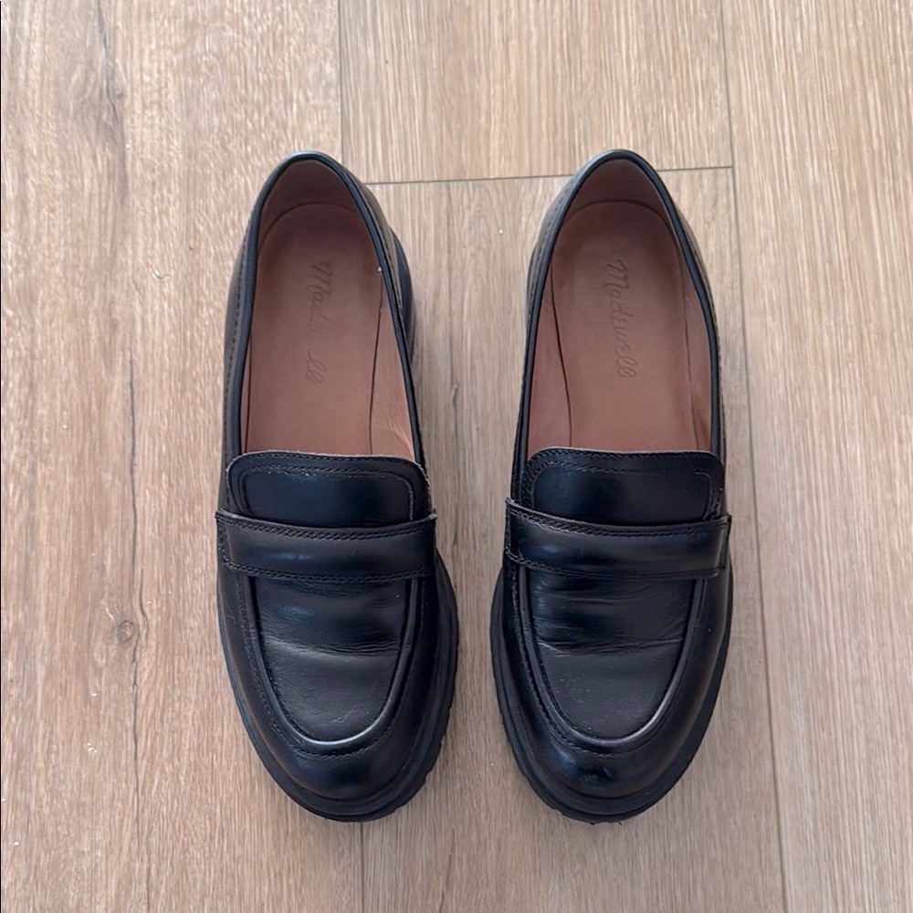 Madewell The Bradley Lugsole Loafer in Leather